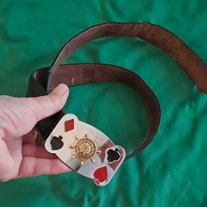 Vintage Belt And Buckle